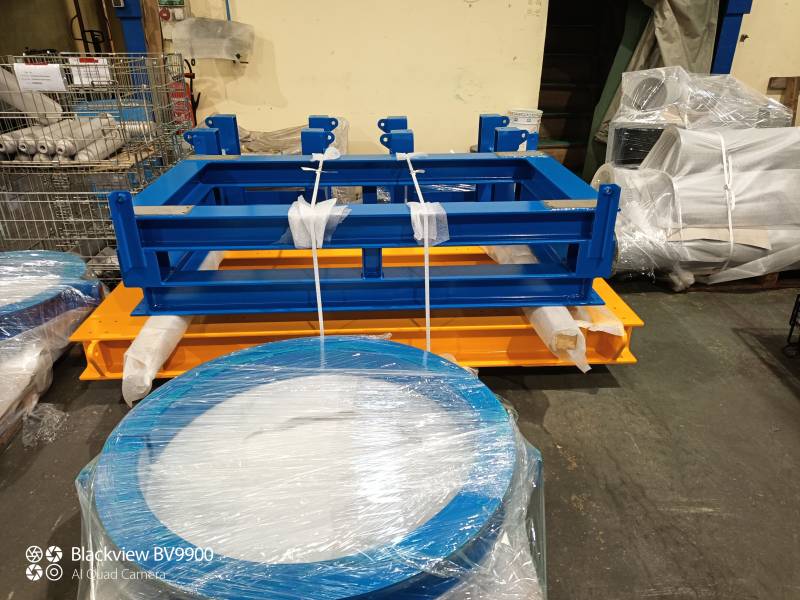 chassis industriel mécano-soudés peinture poudre thermodurcissable 2