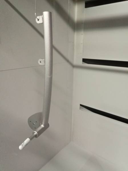 pièce brute après grenaillage SA 3